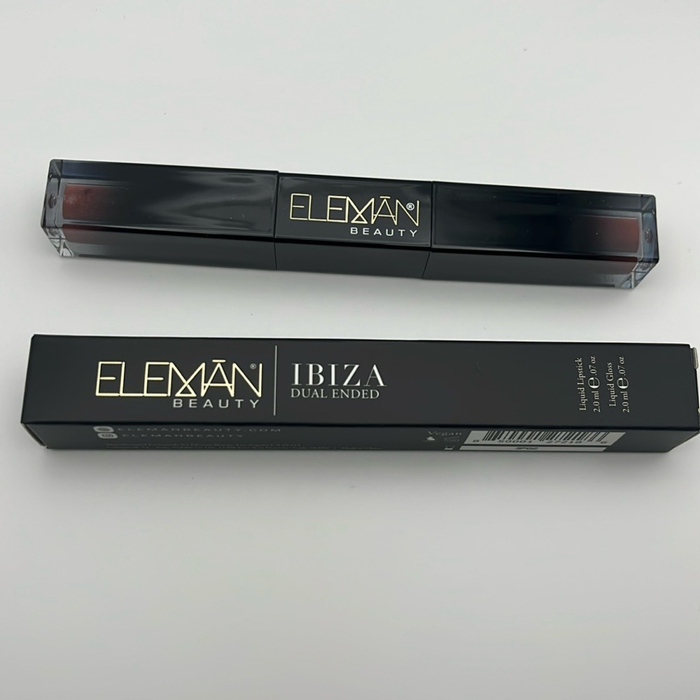 🔴 SOLD 🔴 🆕 Eleman Dual Sided Liquid Lipstick - Shade IBIZA